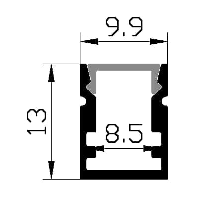 ALUMINIUM PROFILE ZL-1013