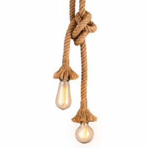 ZL-CM0001 Rope Pendant Light – E27 Base (Custom Made)